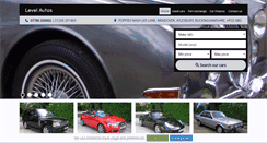 Desktop Screenshot of level-autos.co.uk